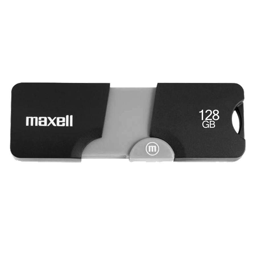 Image of Maxell Pendrive 128GB *Flix* USB 3.0 Black-Gray (IT14488)